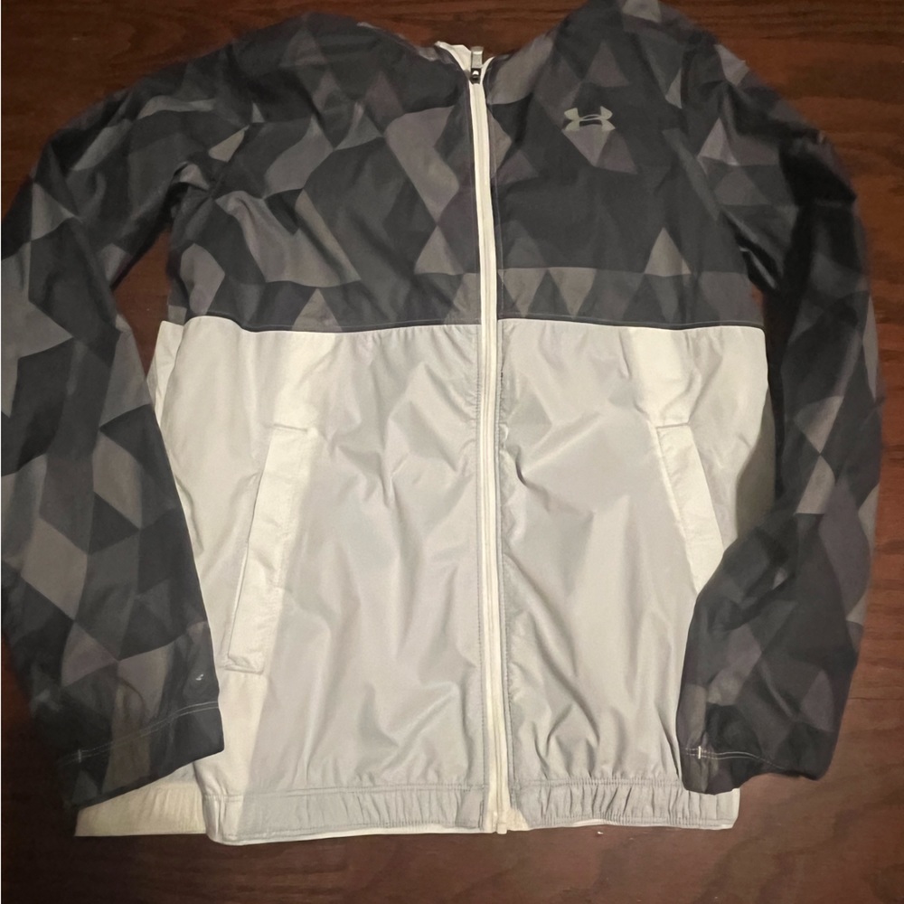 ⭐️ Under Armour Windbreaker Jacket Boys Youth Large